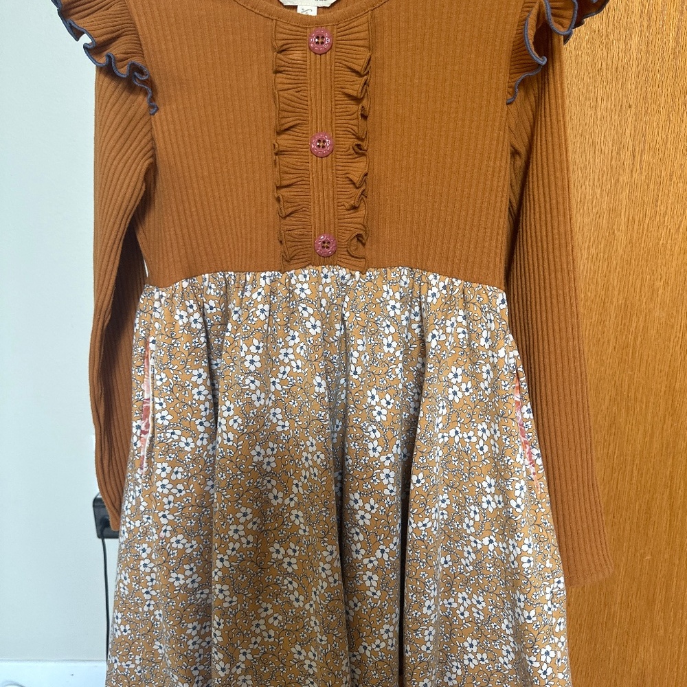 Matilda Jane Flower Long Sleeve Dress